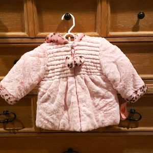 Baby Pink Fur Coat